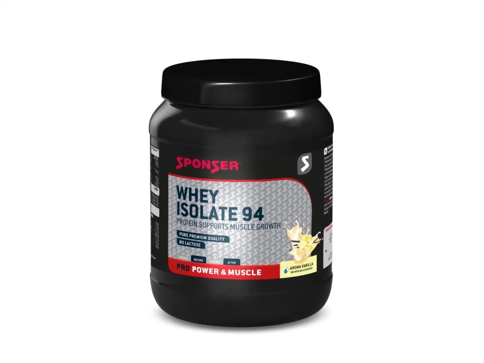 Sponser Whey Isolate 94 Molkenisolat 850 g