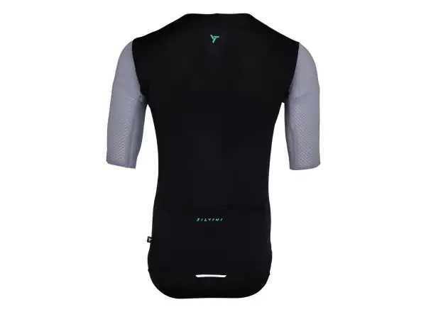 Silvini Auronzo Herren-Trikot kurzer Ärmel Black/Ocean