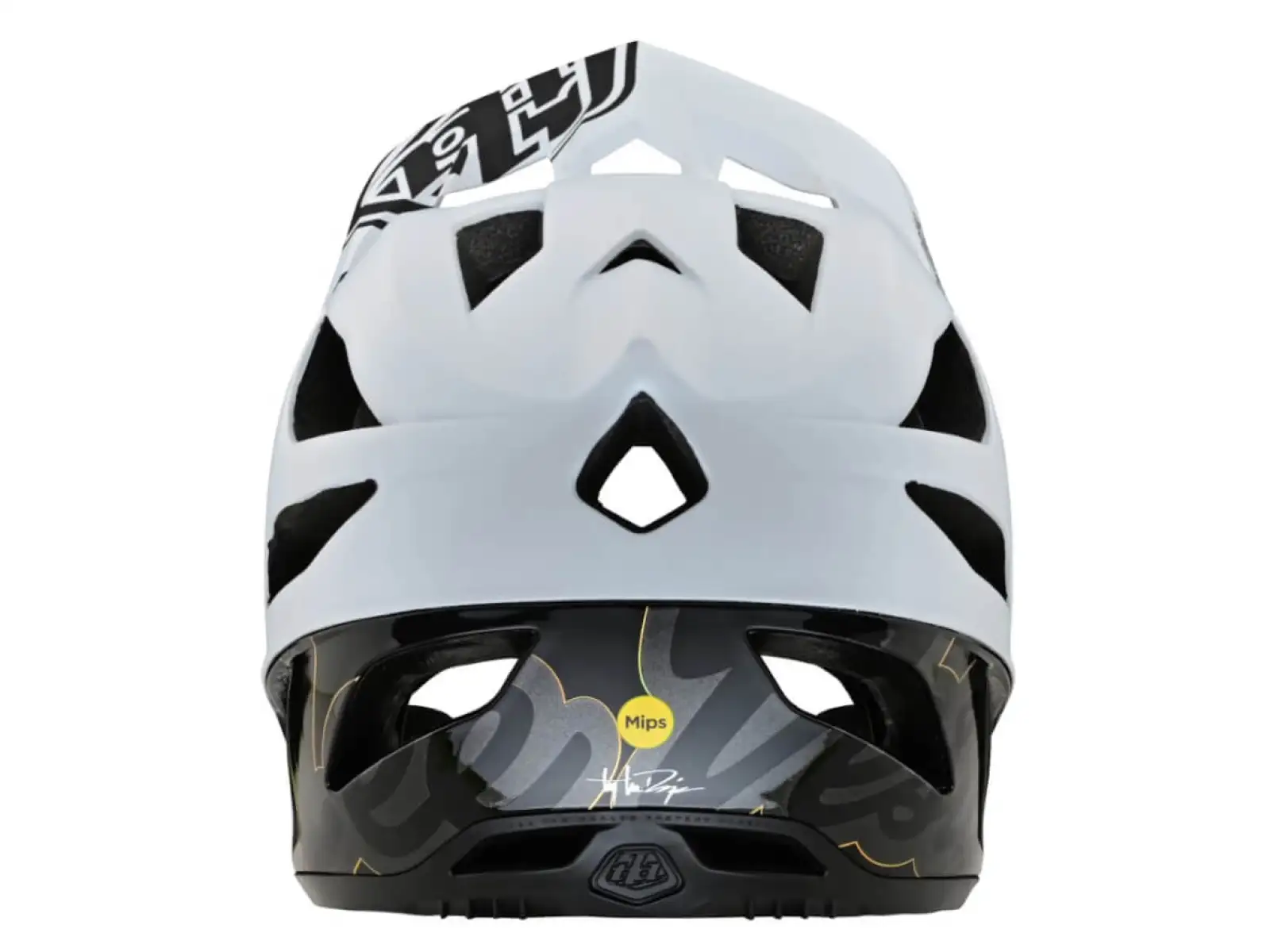 Troy Lee Designs Stage Signature Mips Helm Weiß