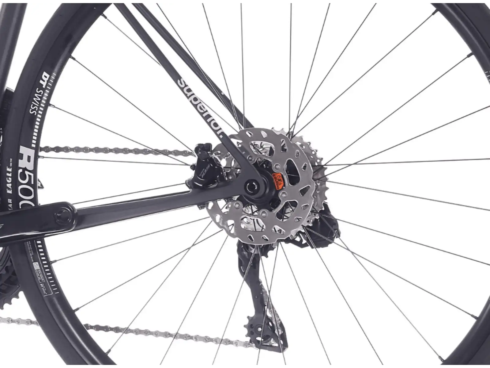 Superior RR 9.5 Rennrad Matte Carbon / White