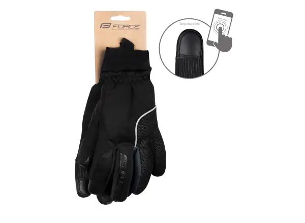 Force ARCTIC PRO Winterhandschuhe Schwarz