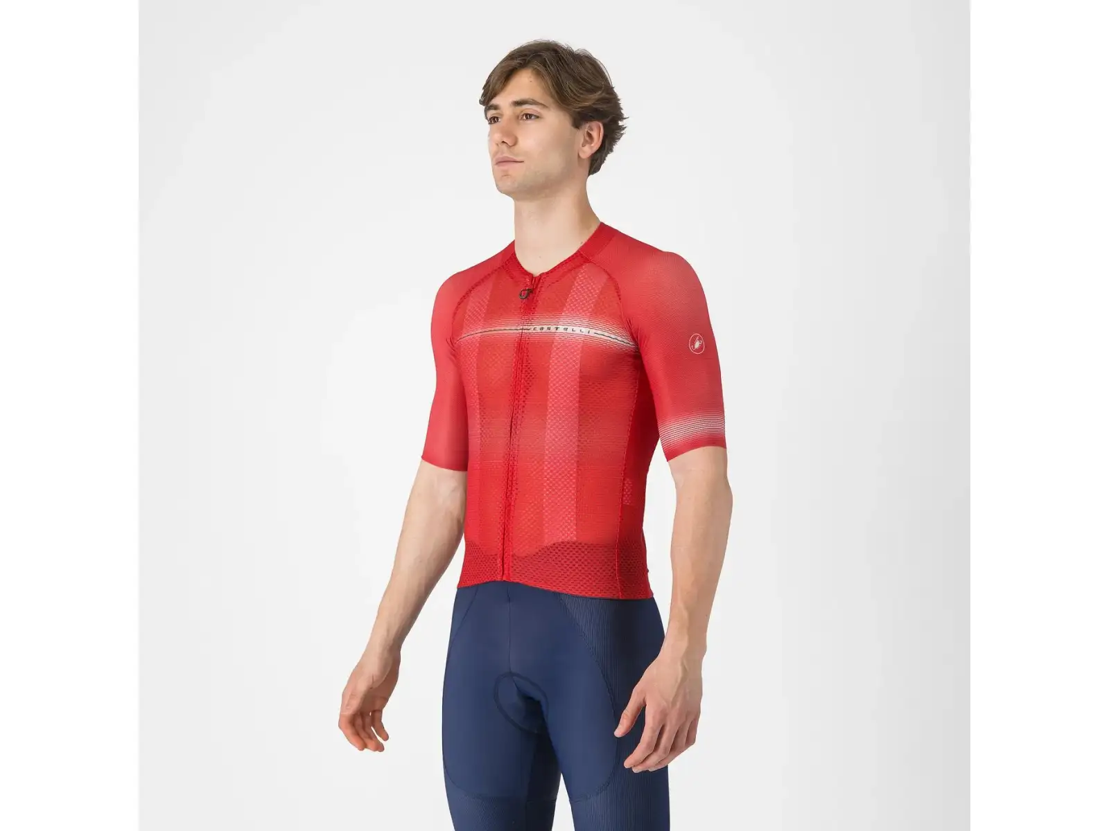 Castelli Climber's A/C Herren Trikot Kurzarm Red/Black