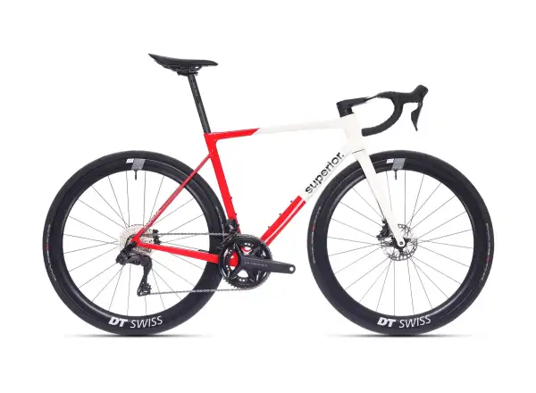 Superior RR 9.8 Fahrrad Rennrad Gloss Red / White