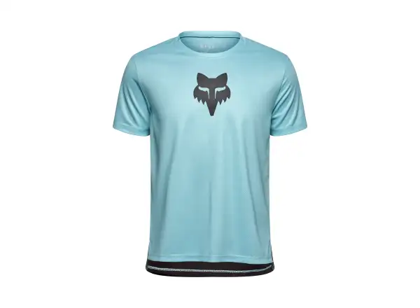 Fox Ranger Fox Head Kindertrikot kurzarm Vintage Wash Blue