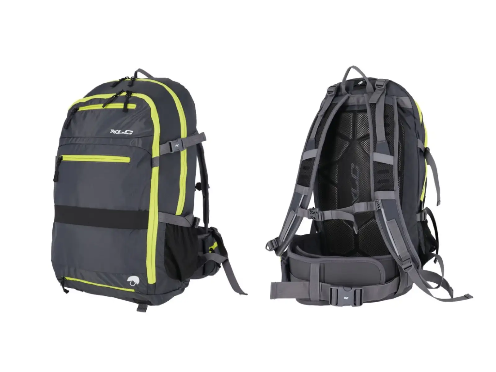 XLC BA-S100 E-Bike Rucksack grau/gelb 28 l