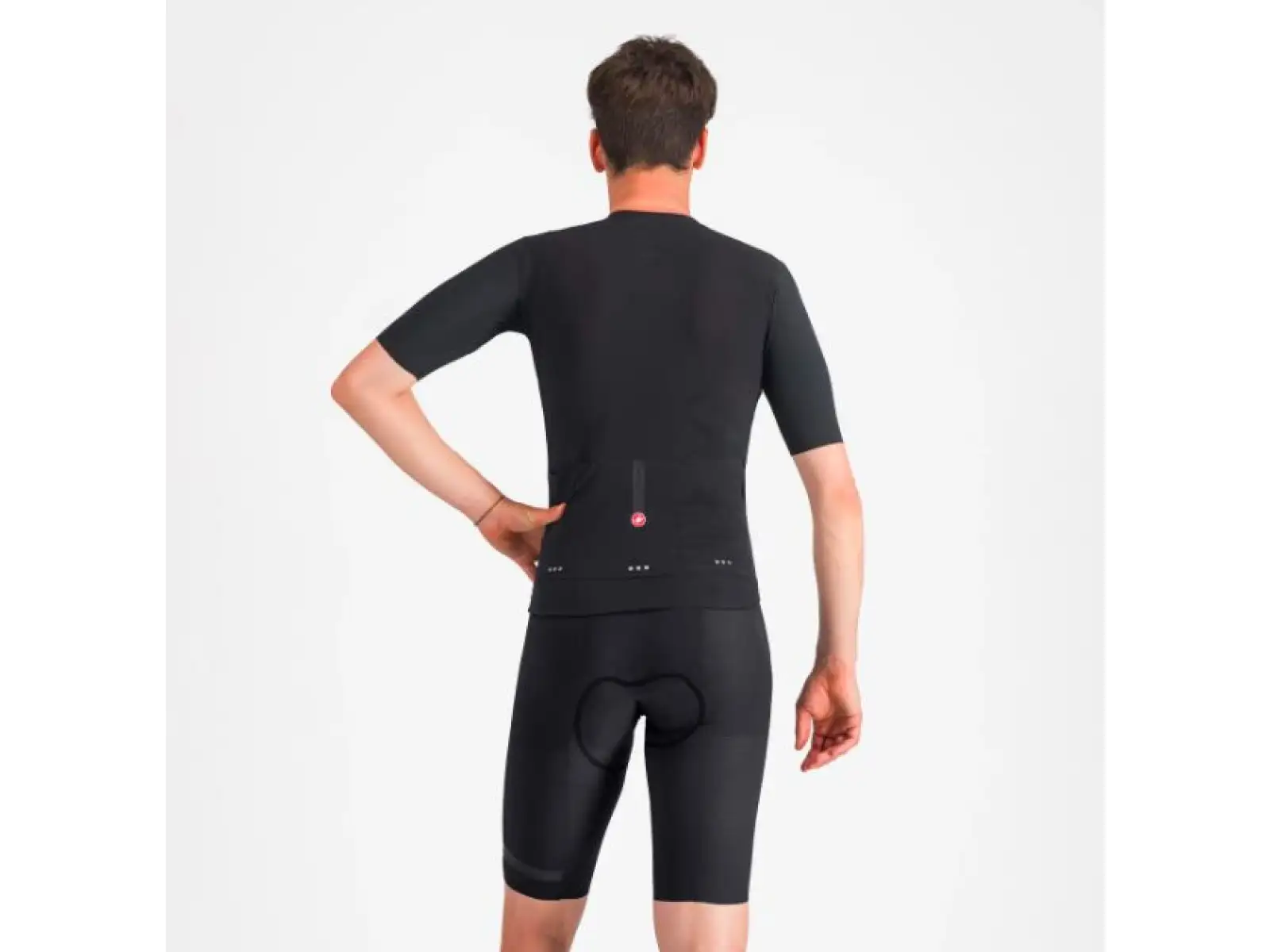 Castelli Premio Evo Herren-Shorts mit Einsatz und Trägern Black