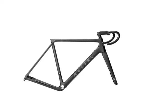 Allied Cycle Works Echo Gravel-Rahmenset Matte Black