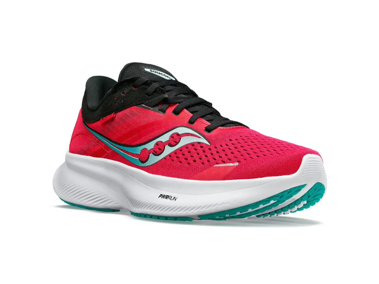 Saucony Ride 16 Damen Laufschuhe Rose/Schwarz
