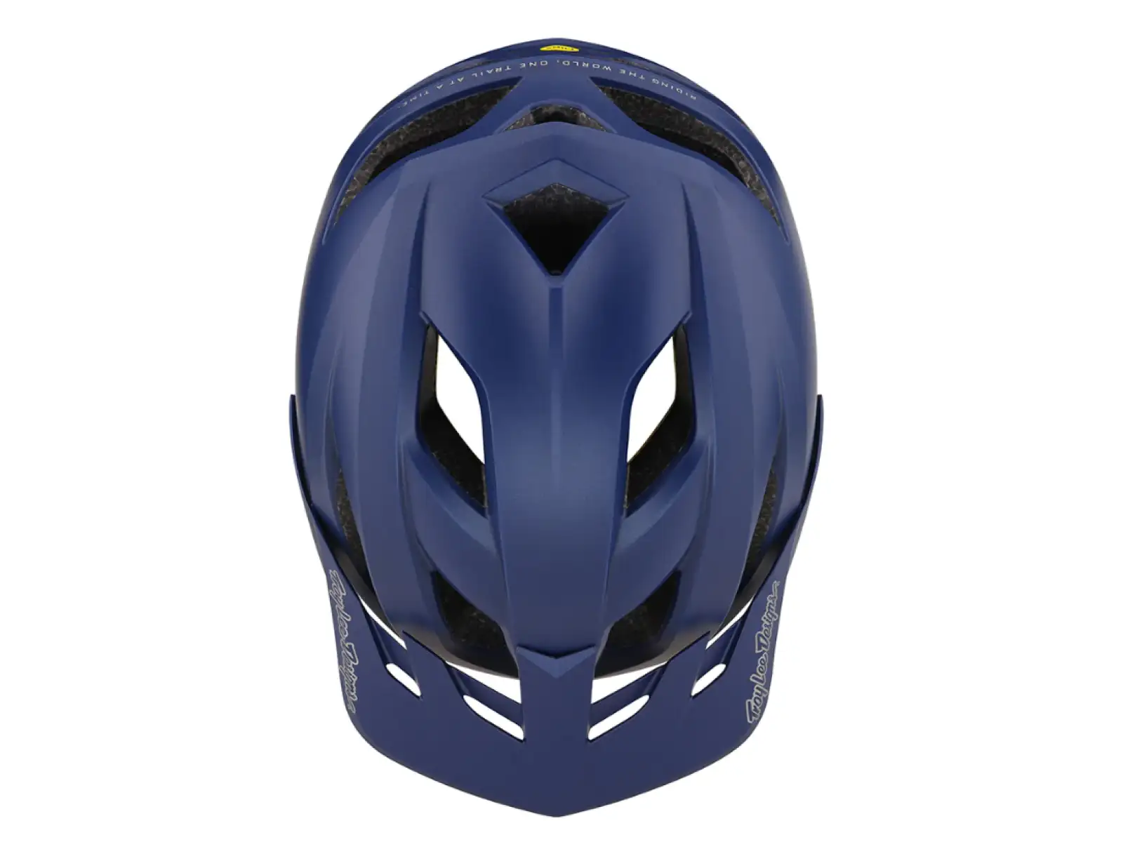 Troy Lee Designs Flowline MIPS Kinderhelm Orbit dunkelblau