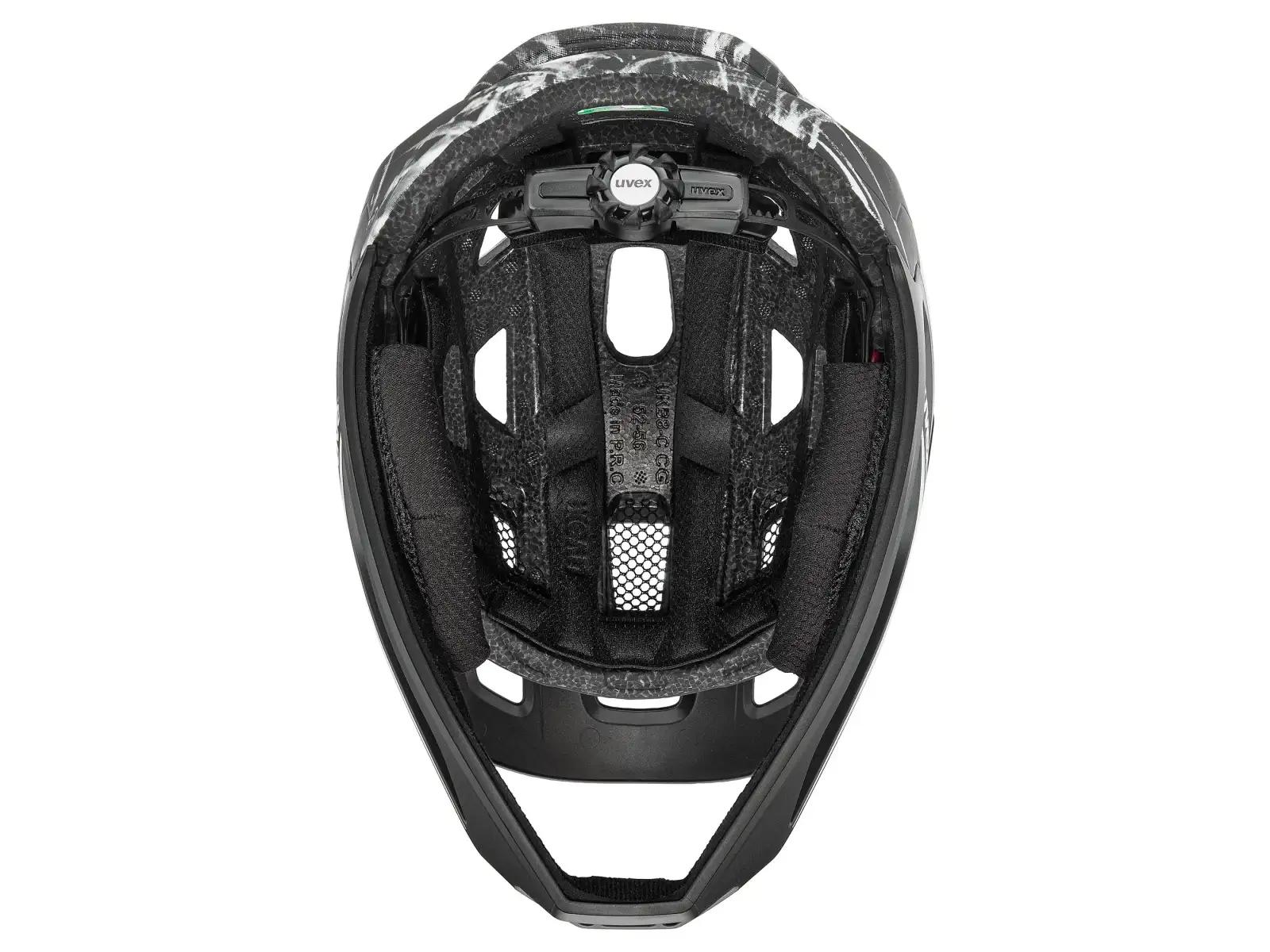 Uvex React JR Fullface MTB Helm White Matt