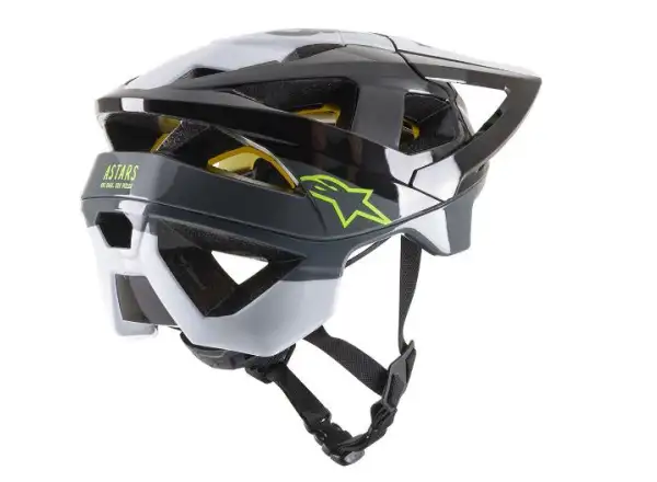 Alpinestars Vector Tech MIPS Enduro Helm Schwarz/Lichtgrau Matt