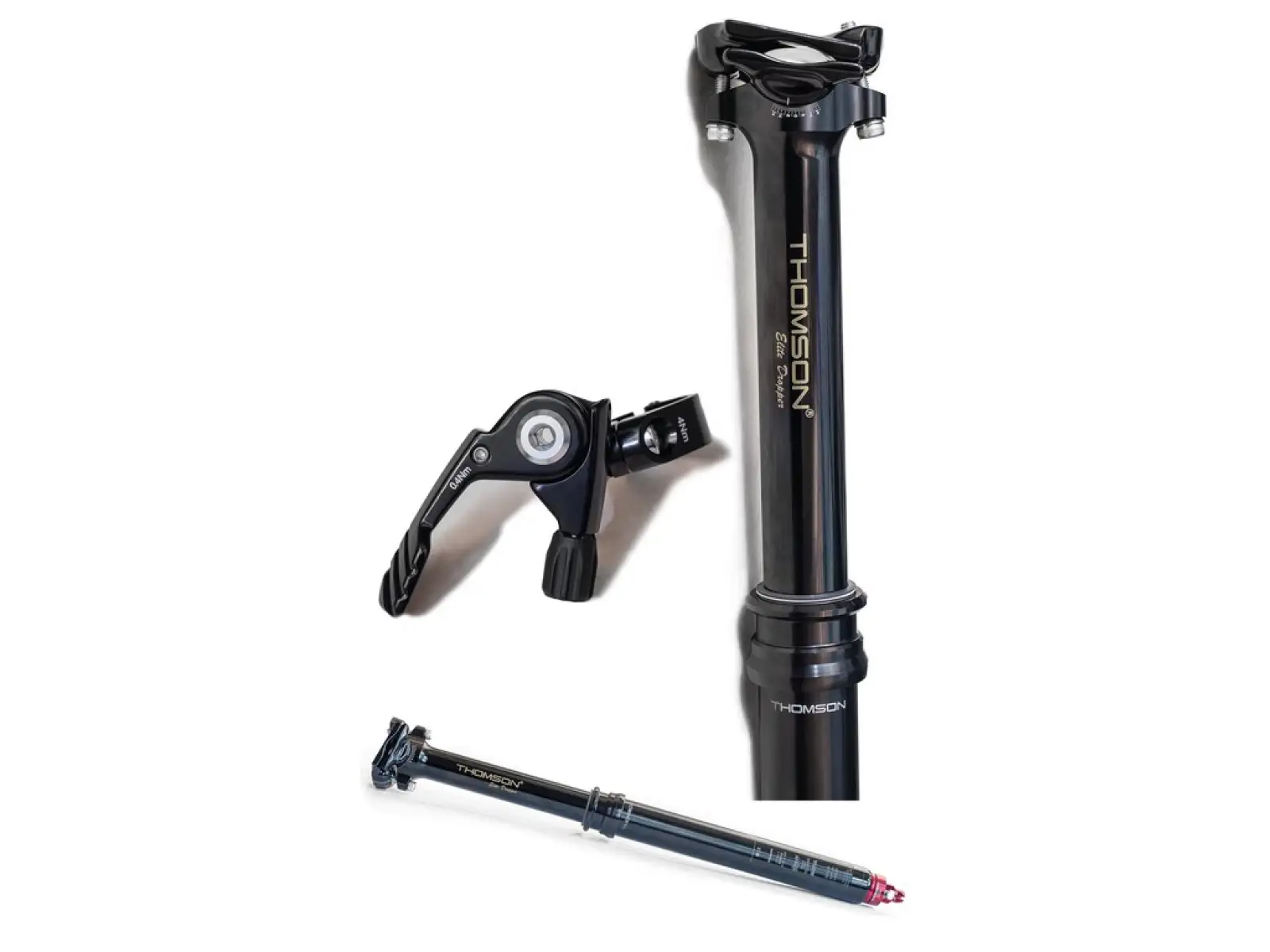 Thomson Covert Dropper teleskopický Sattelstütze 31,6x125 mm schwarz