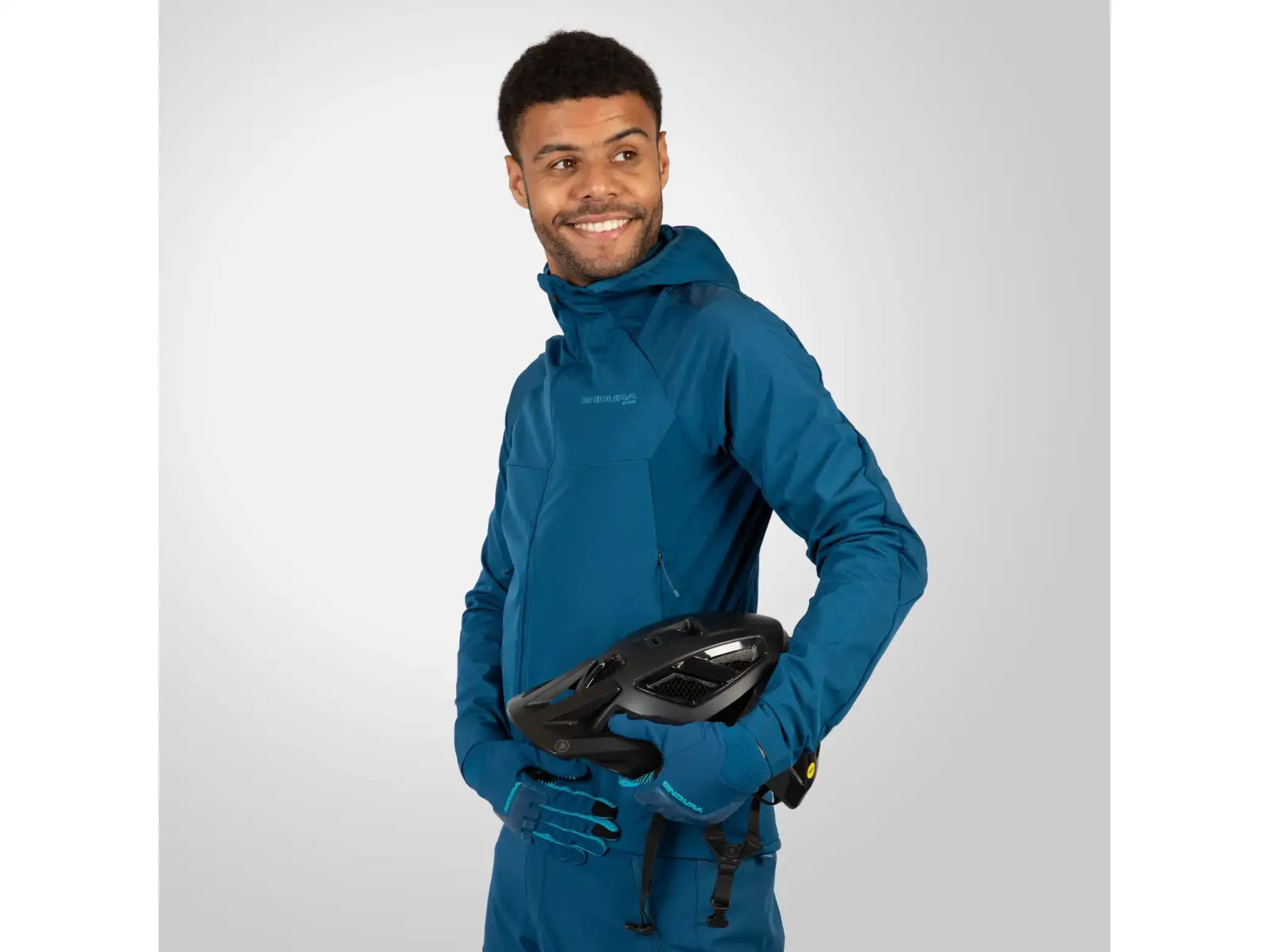 Endura MT500 Thermal II Herren Langarmtrikot Blueberry
