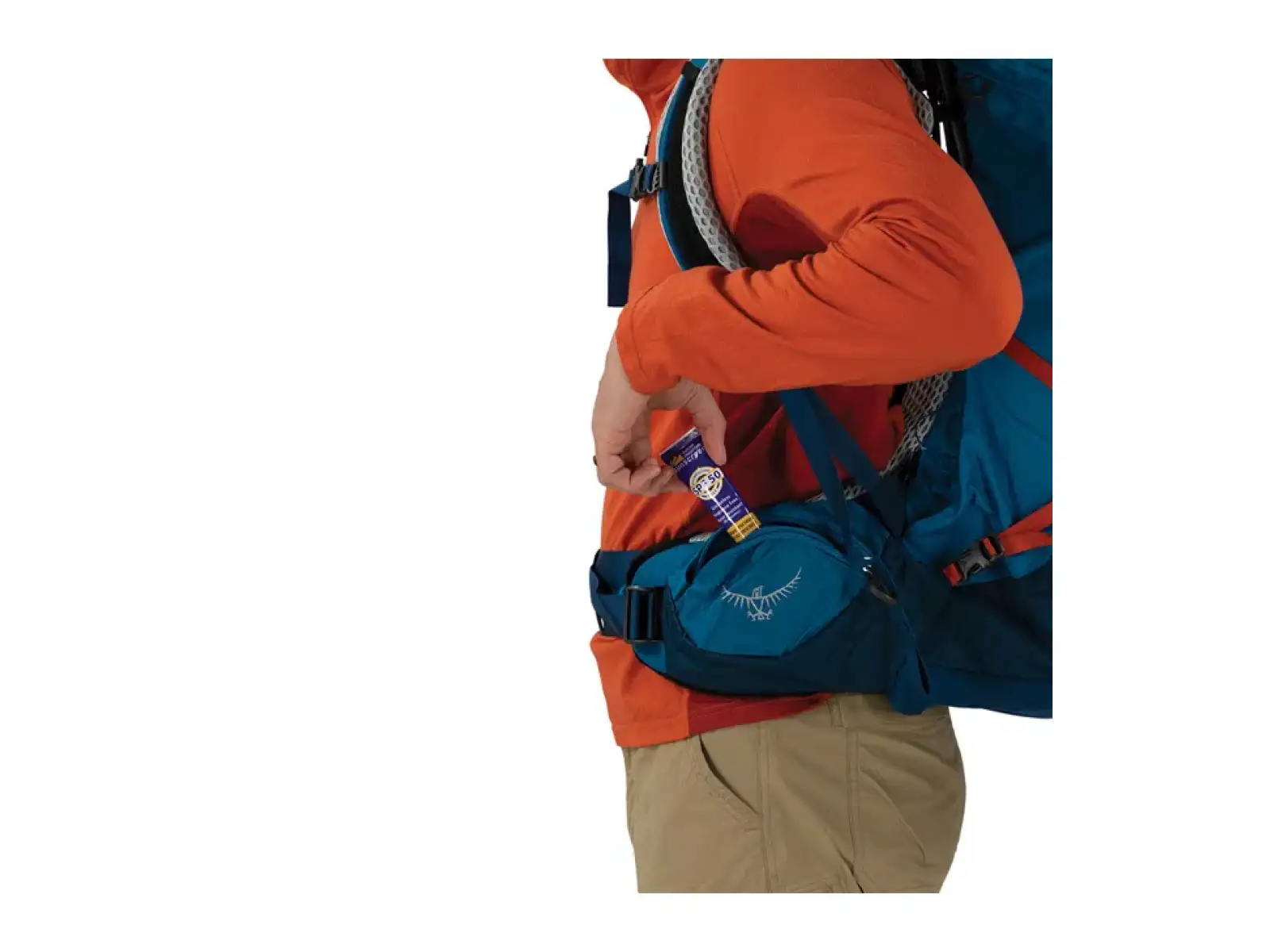 Osprey ATMOS AG LT 65 Rucksack Night shift/scoria blue L/XL