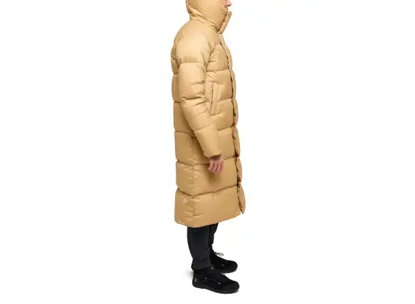 Haglöfs Long Down Damen Daunenmantel beige
