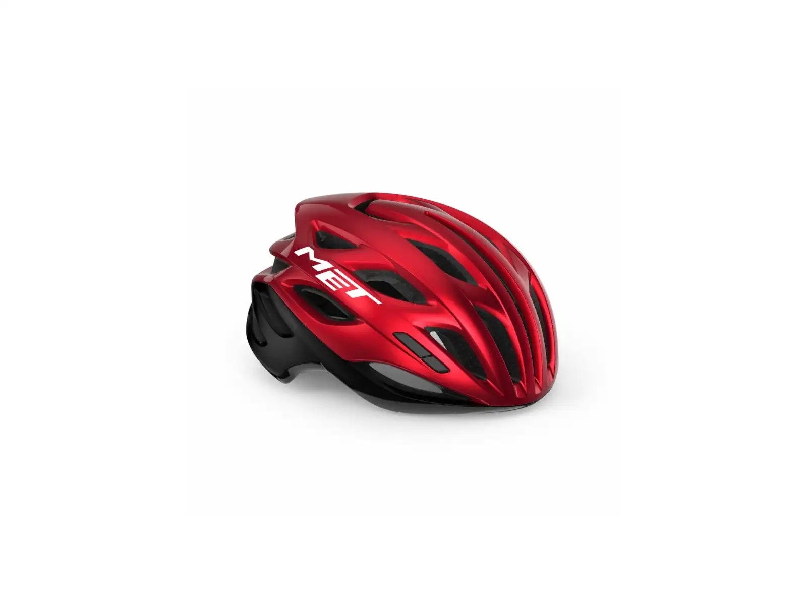 MET Estro MIPS Helm rot/schwarz metallic