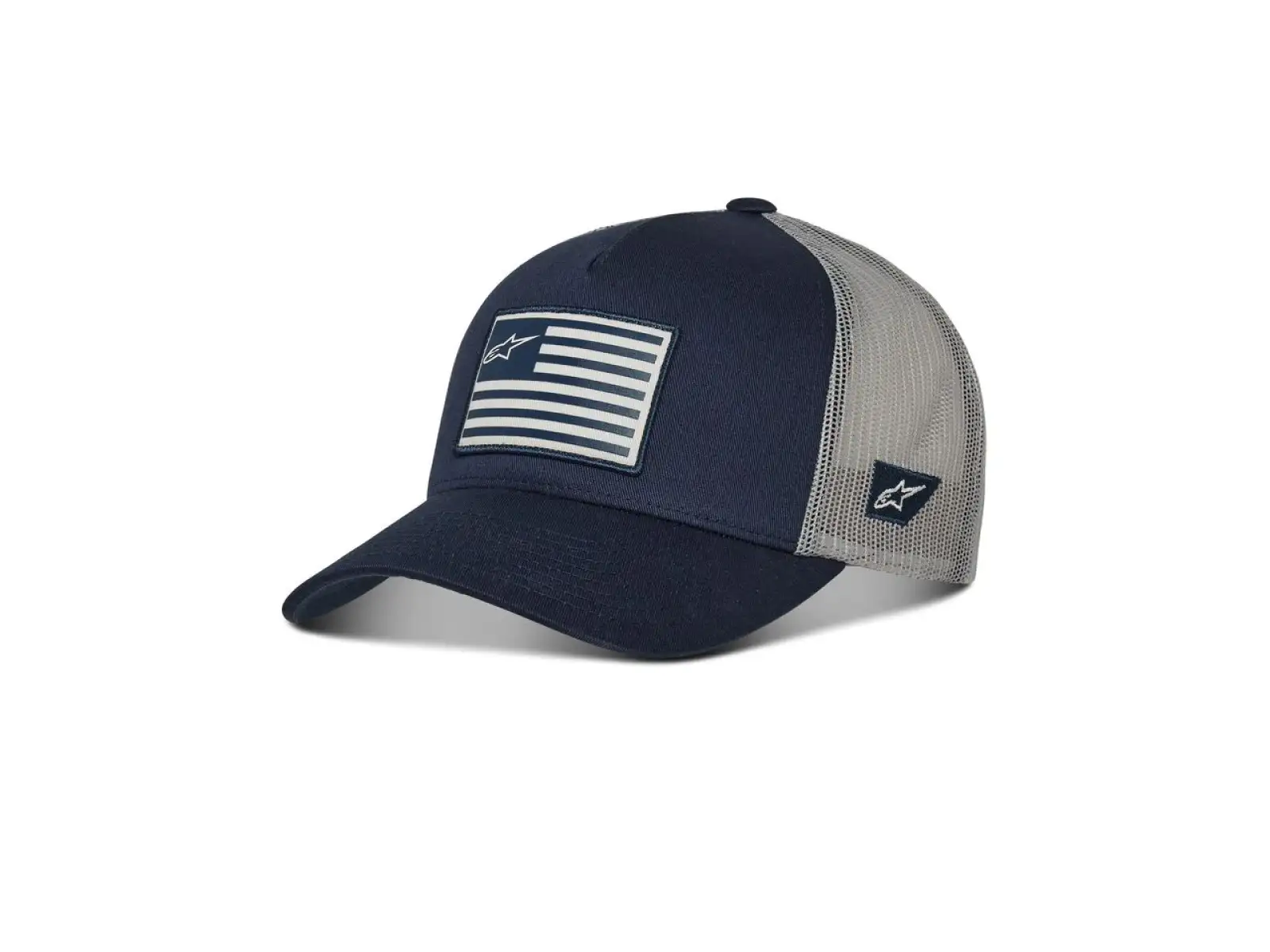Alpinestars Flag Snapback Kappe Navy Grau