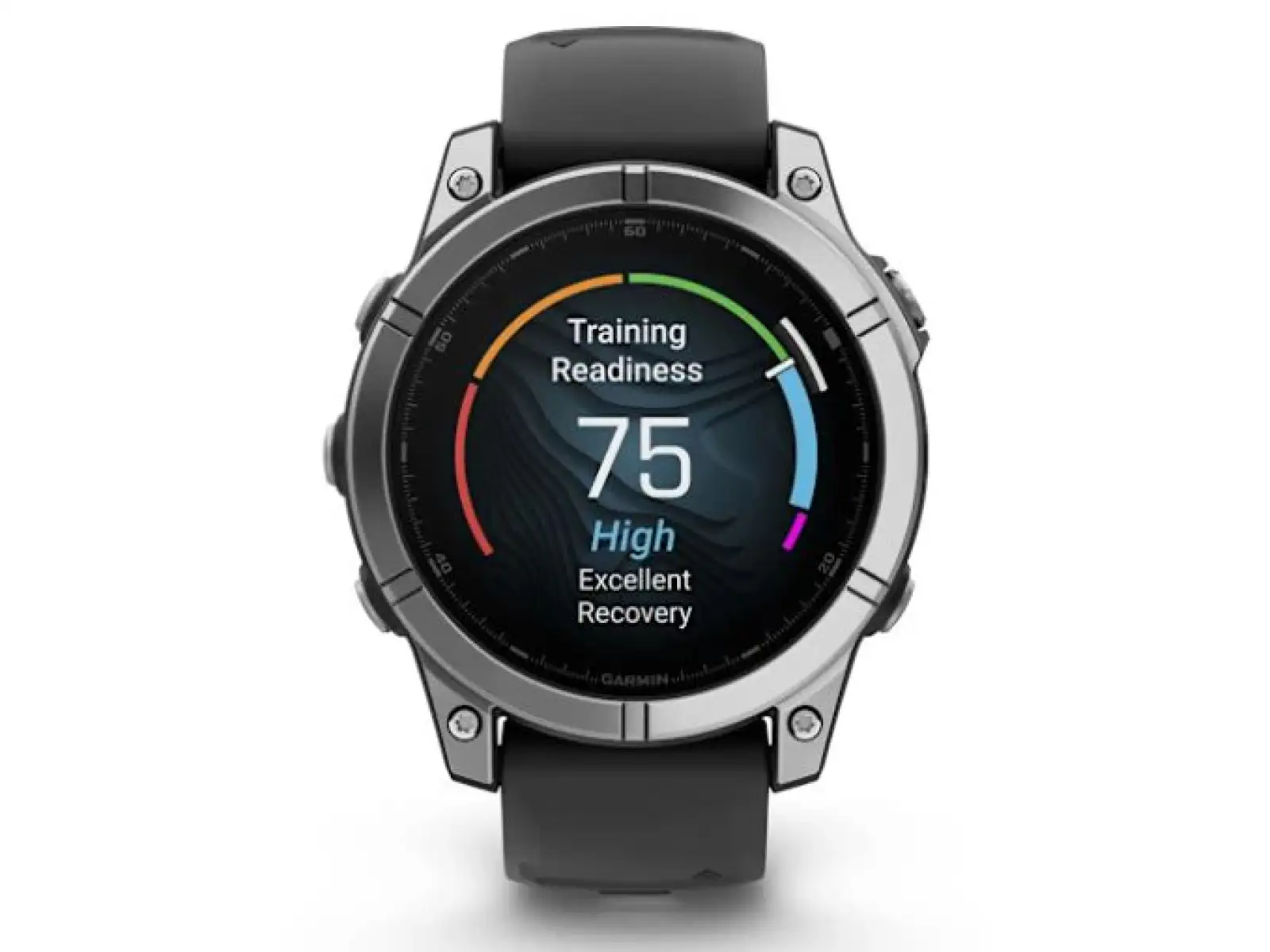 Garmin fenix E - 47 mm AMOLED Smartwatch aus Edelstahl