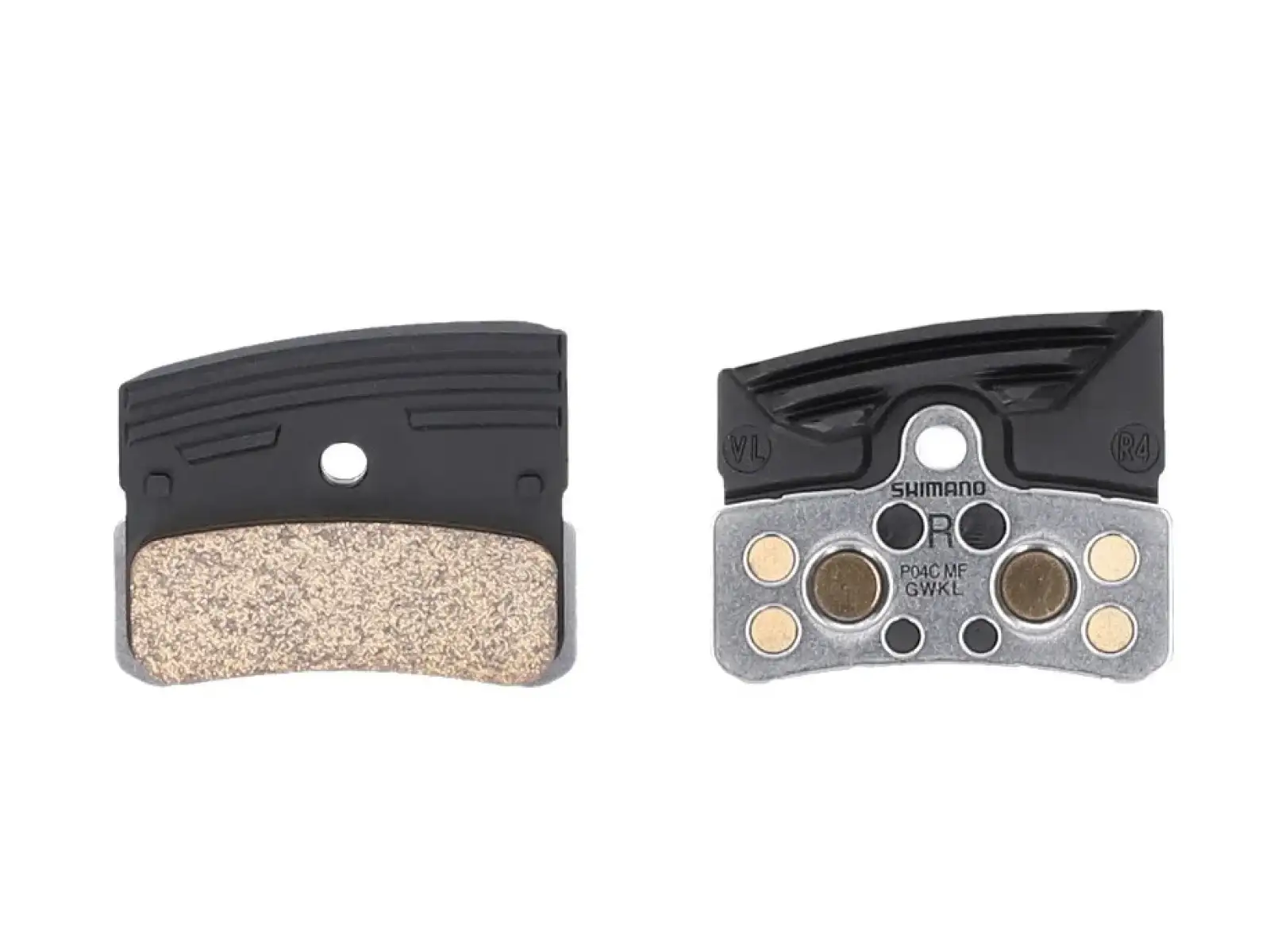 Shimano P04C-MF Metall Bremsbeläge metallisch