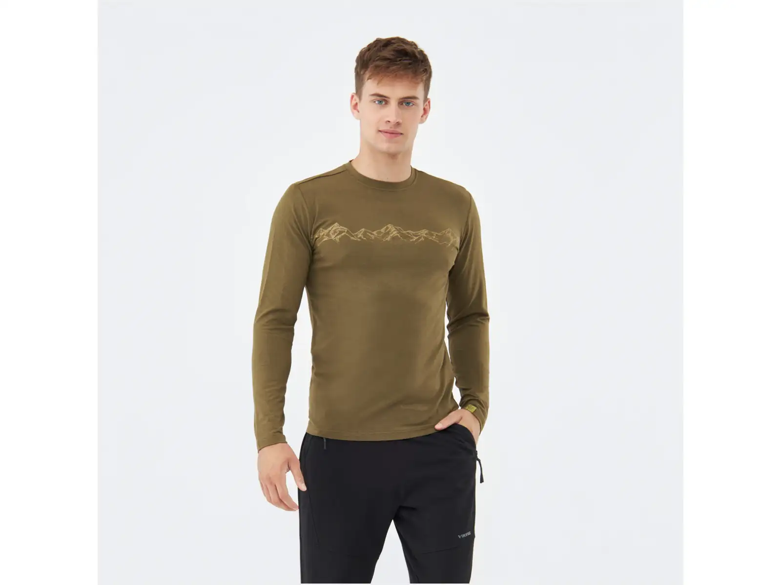 Viking Escalante Herren-Sweatshirt Olive