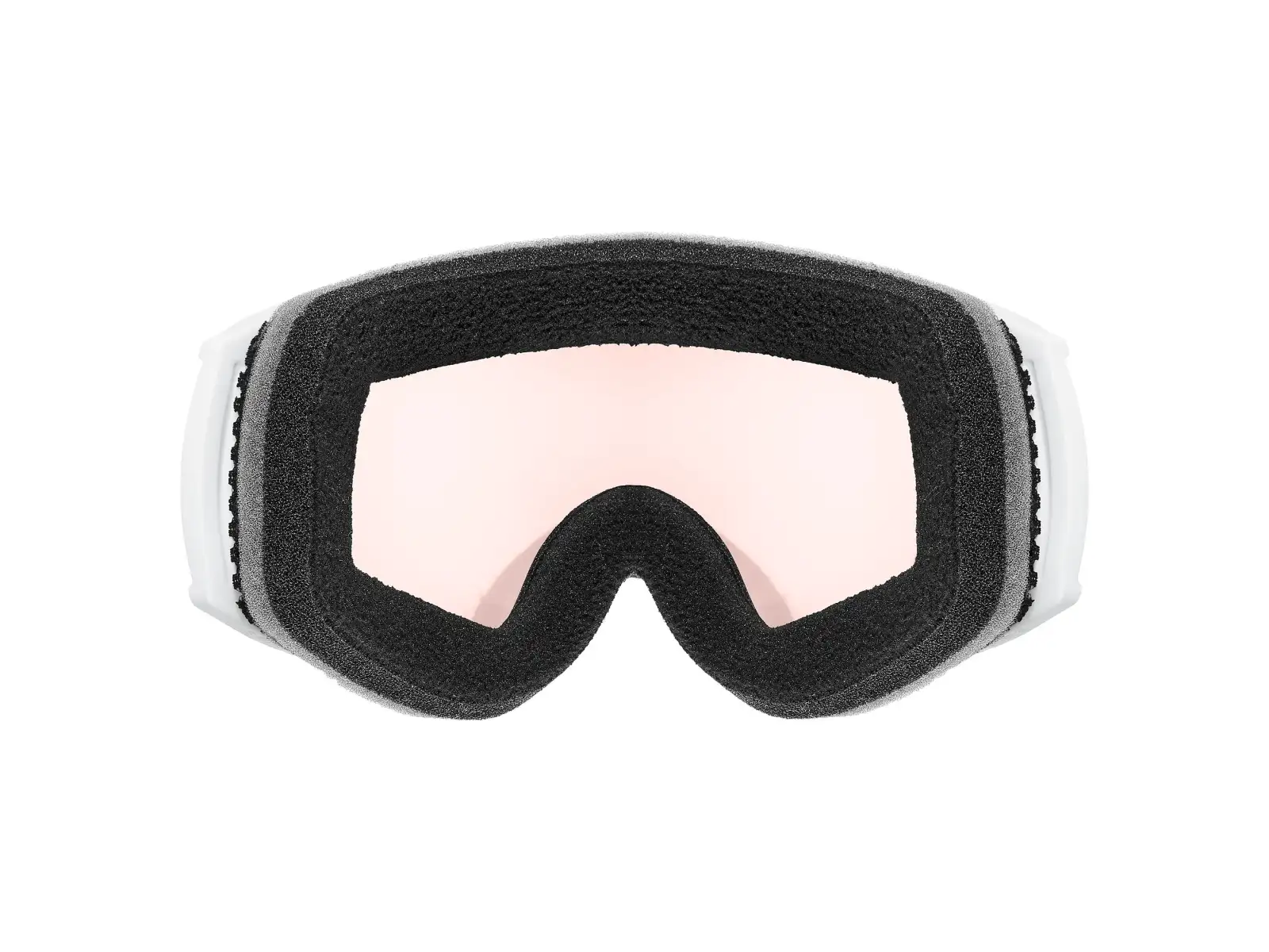 Uvex Vitorious Small V Skibrille whitw matt/rose - clear