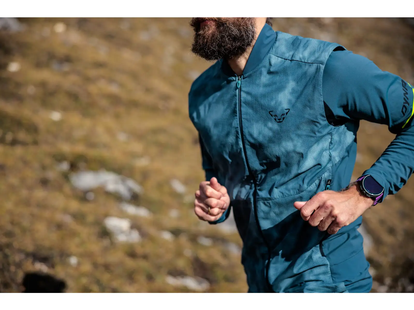 Dynafit Trail Reflective Insulation Herren Laufweste Cinder