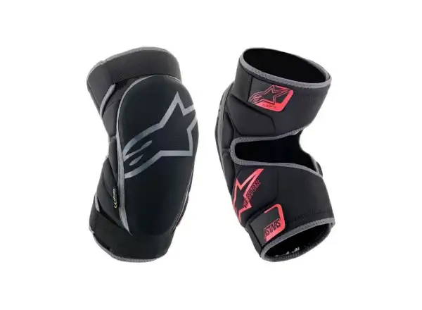 Alpinestars Vector Knieprotektoren anthrazit/rot