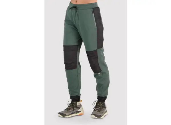 Mons Royale Decade Pants Damenhose Burnt Sage/Schwarz