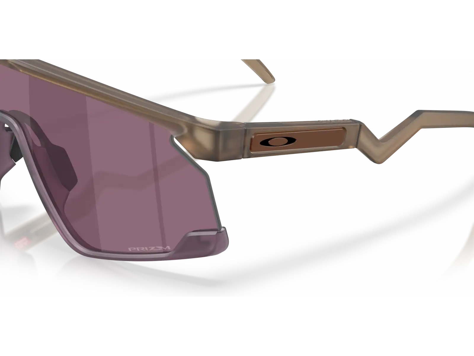 Oakley BXTR Brille Matte Brown Smoke/Prizm Road Black