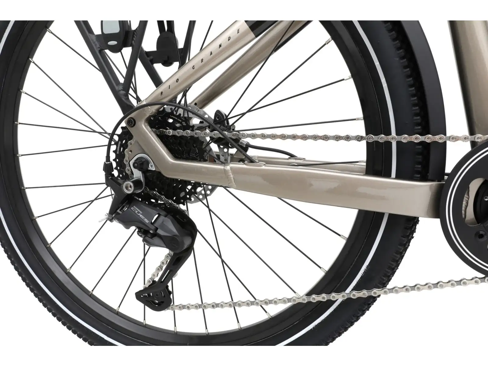 Apache Rio Grande 3 MX 720 Wh Tiefeinsteiger E-Bike Cappuccino