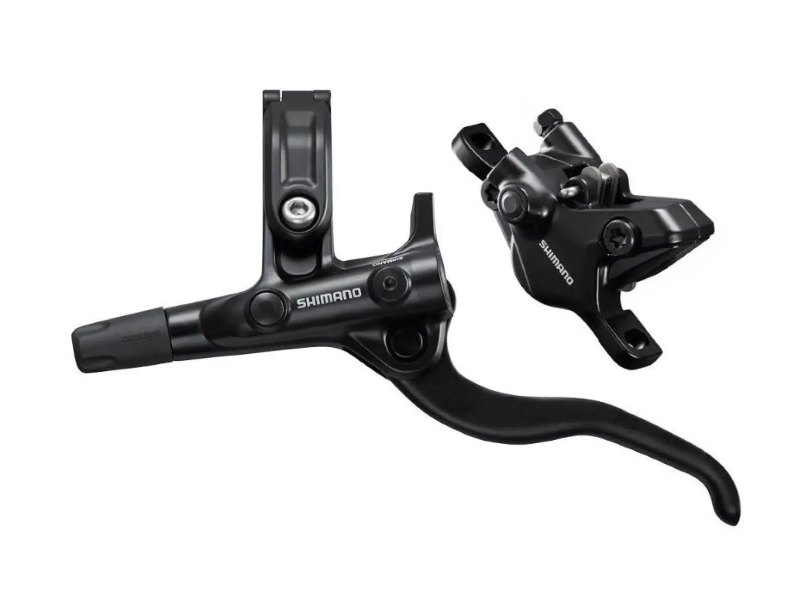 Shimano BL-MT401/BR-MT410 Hintere Scheibenbremse 1440 mm Leitung - ABMONTIERT