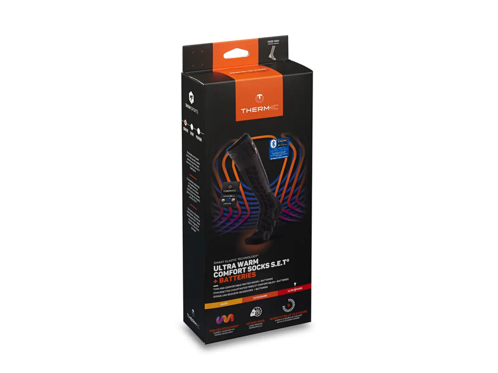 Thermic Ultra Warm Comfort Socks S.E.T. beheizte Socken + S-Pack 1400B Batterie Set
