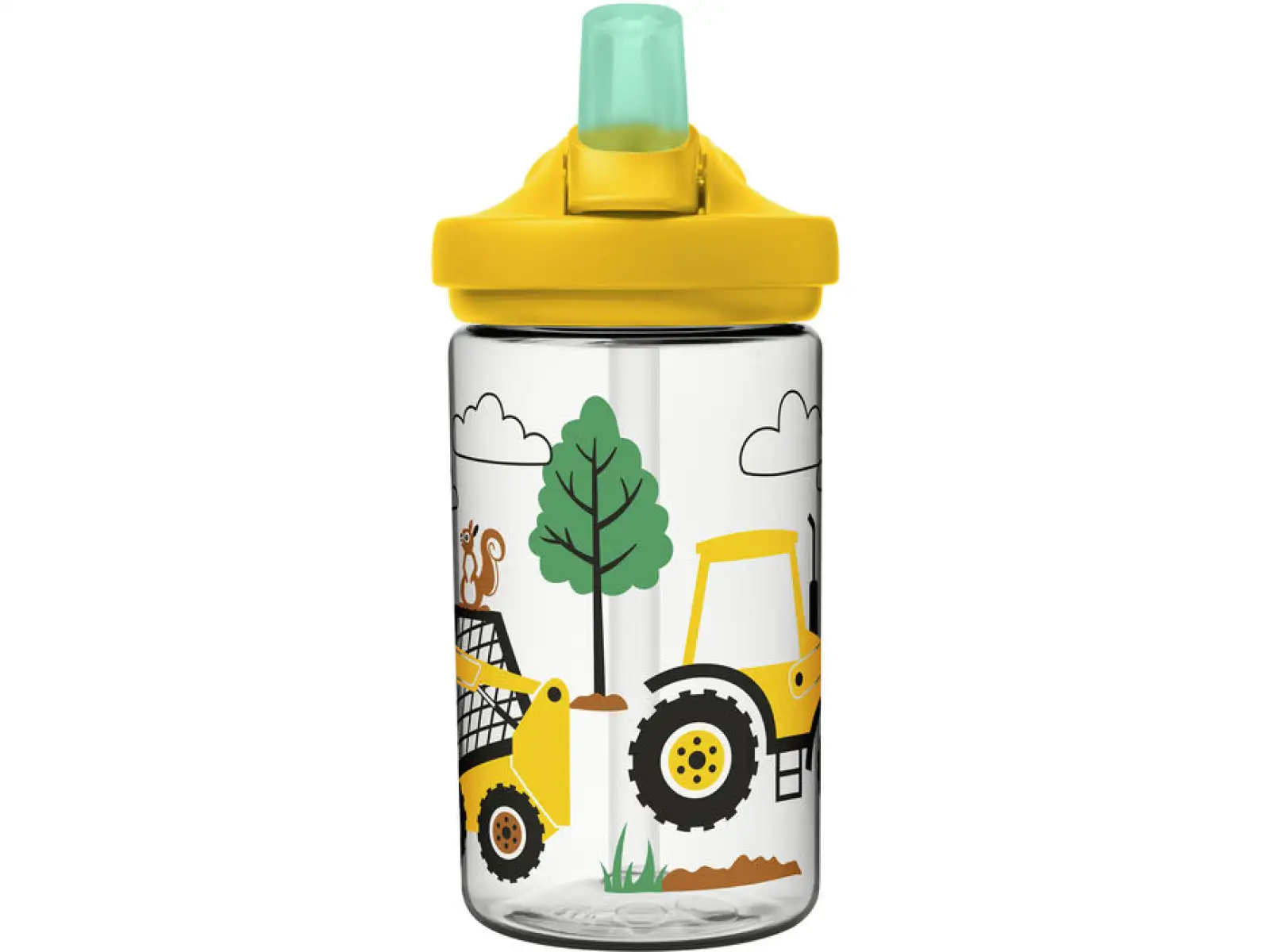 Camelbak Eddy+ Kids 0,4 l Flasche Traktoren und Bäume