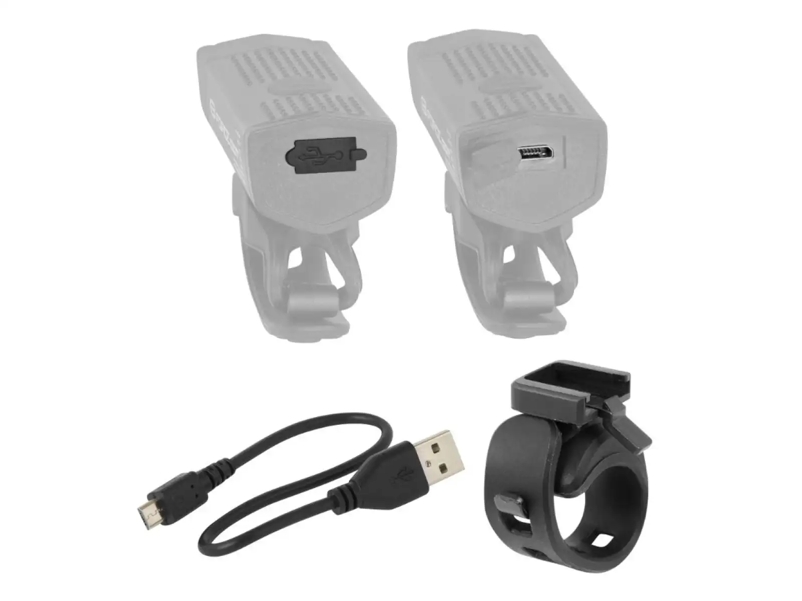 Force Dot Set von Front- und Rücklichtern USB