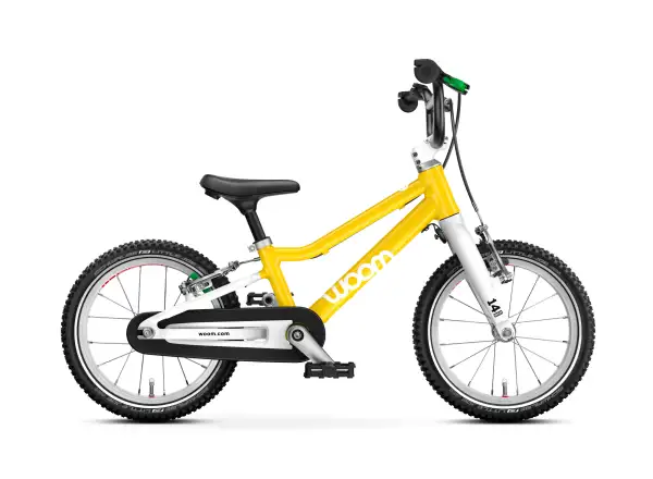 Woom GO 2 Vibrant Yellow 14 Kinderfahrrad