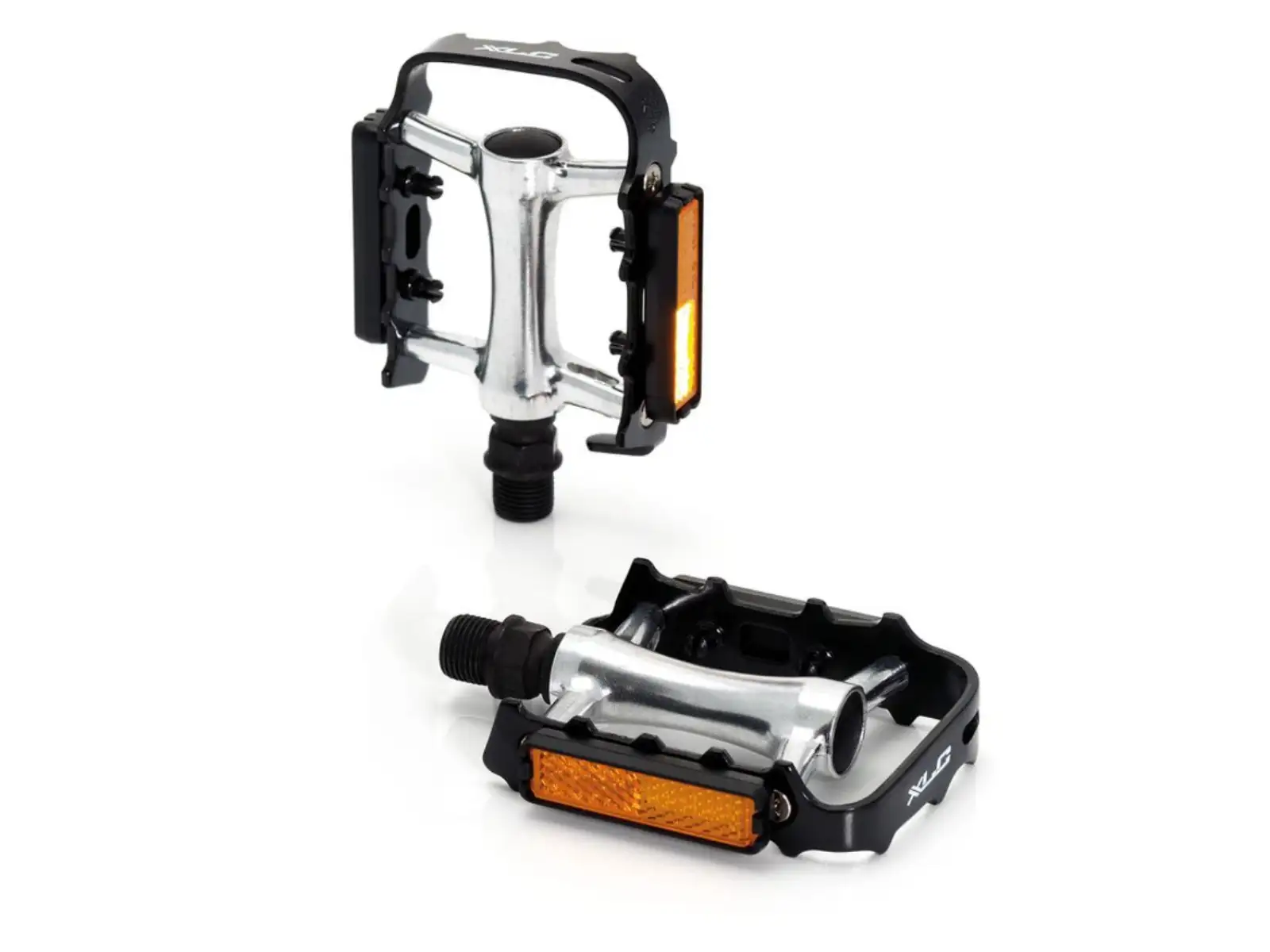 XLC PD-M04 Ultraleichte Plattformpedale Schwarz/Silber