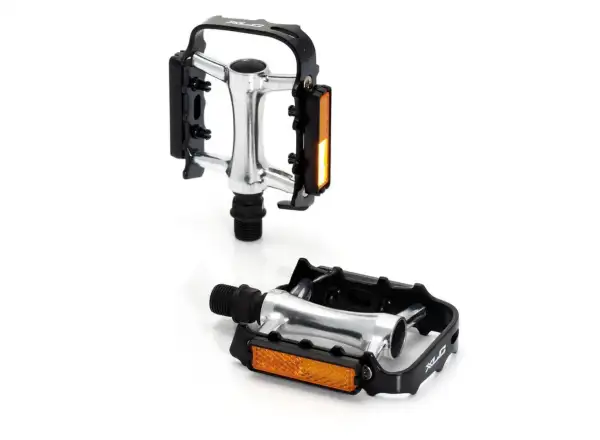 XLC PD-M04 Ultraleichte Plattformpedale Schwarz/Silber