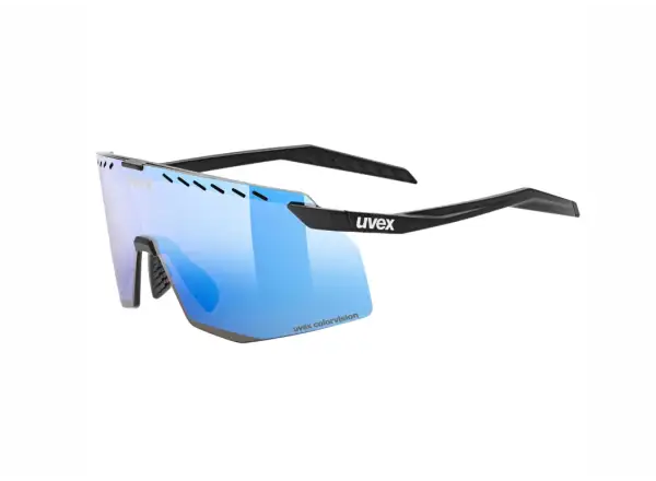 Uvex Pace Stage ColorVision Brille Black Matt/Mirror Blue
