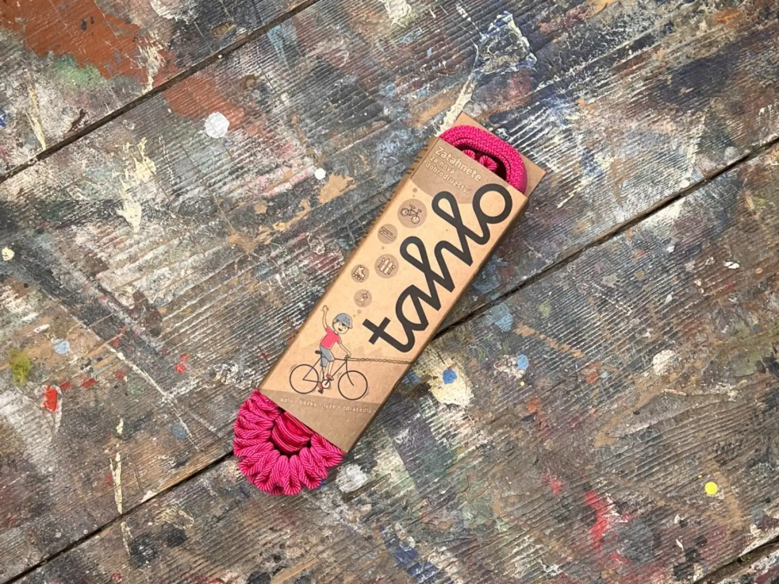 Zugseil Rosa Lila