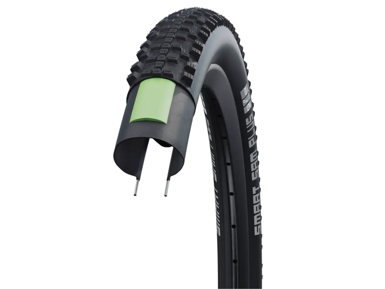 Schwalbe Smart Sam PLUS Performance E-50 Addix 29x2,35" MTB Drahtreifen schwarz/reflex
