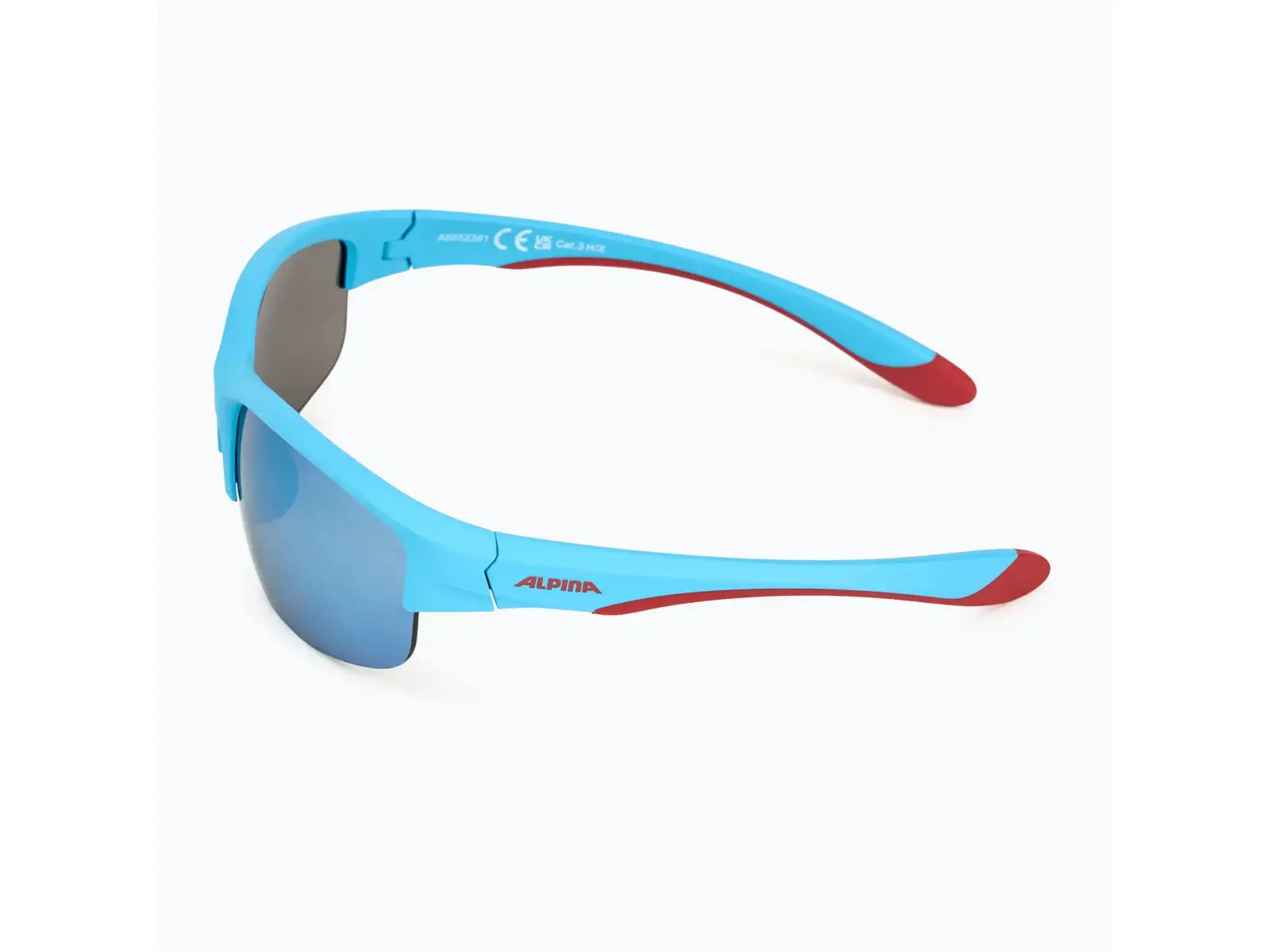 Alpina Flexxy Youth HR Kinderbrille Blue-Red Matt/Blue mirror