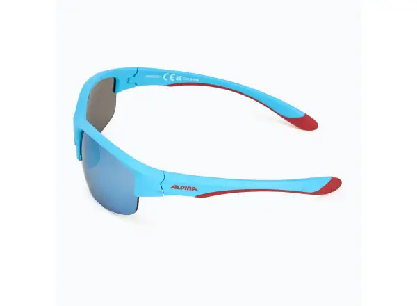 Alpina Flexxy Youth HR Kinderbrille Blue-Red Matt/Blue mirror