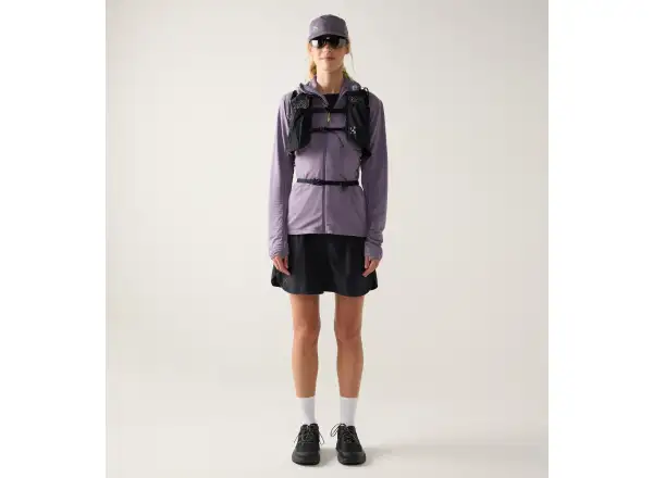 Haglöfs L.I.M Mid Multi Hood Damen Kapuzenpullover Purple Fog