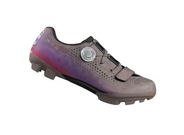 Shimano SH-RX600 Damen Gravel-Schuhe grau/lila