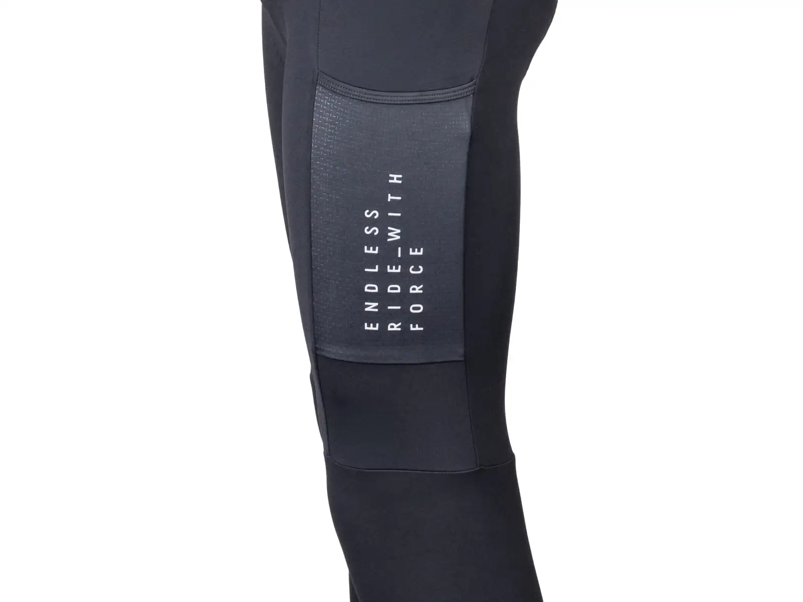 Force Endless Herren-Latzhose ohne Einsatz schwarz