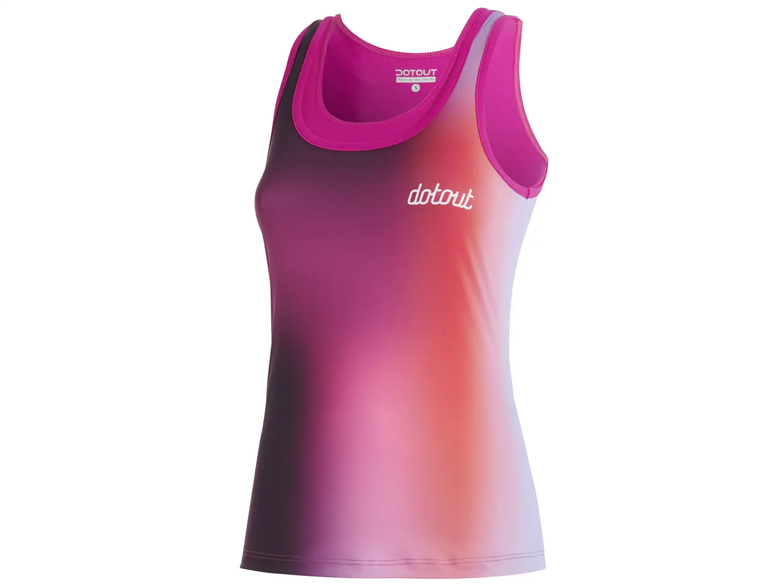 Dotout Flash Damen ärmelloses Oberteil Magenta.