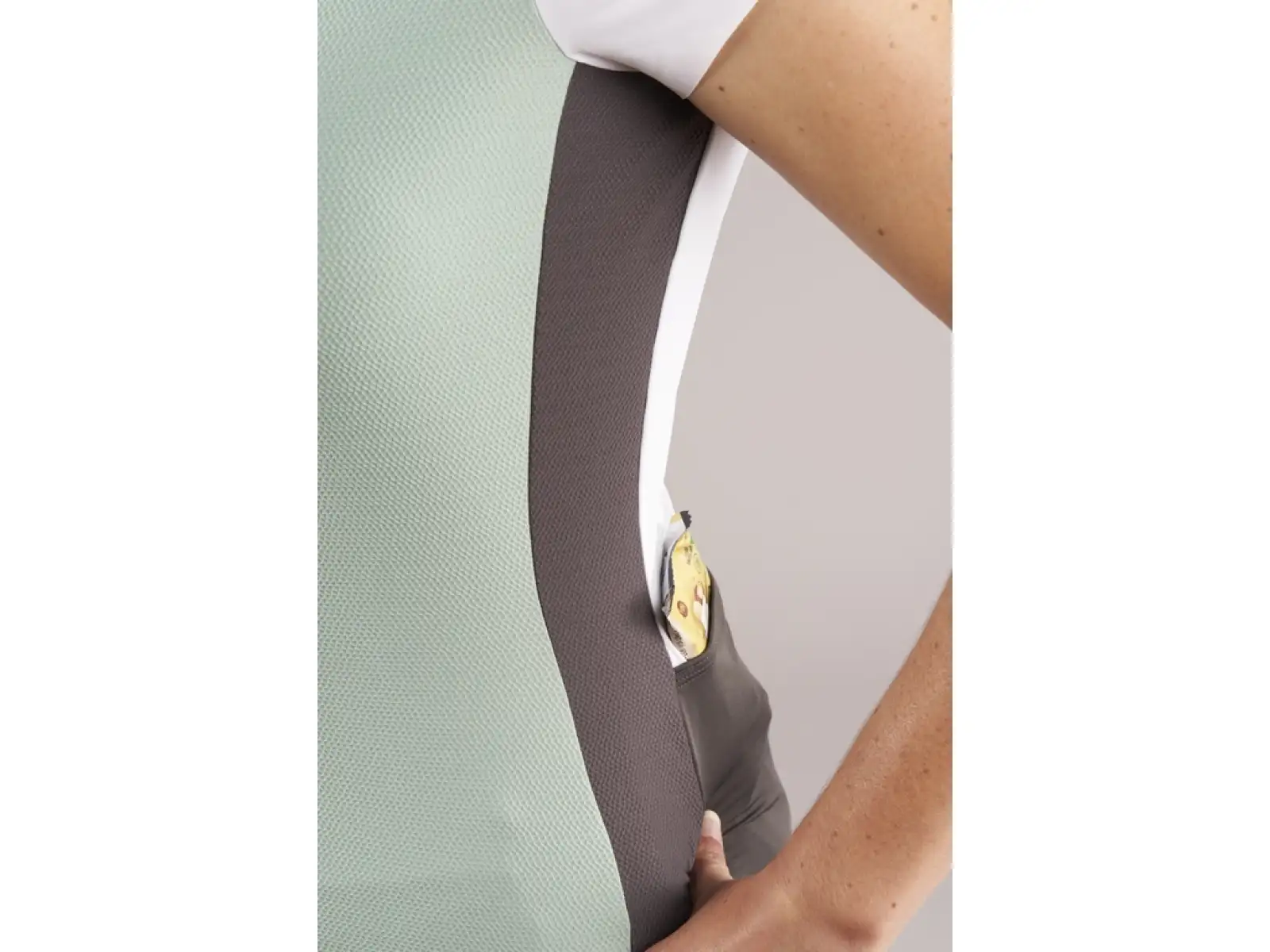 Mavic Aksium Damen Trikot Kurzarm Mint/White MUSTER