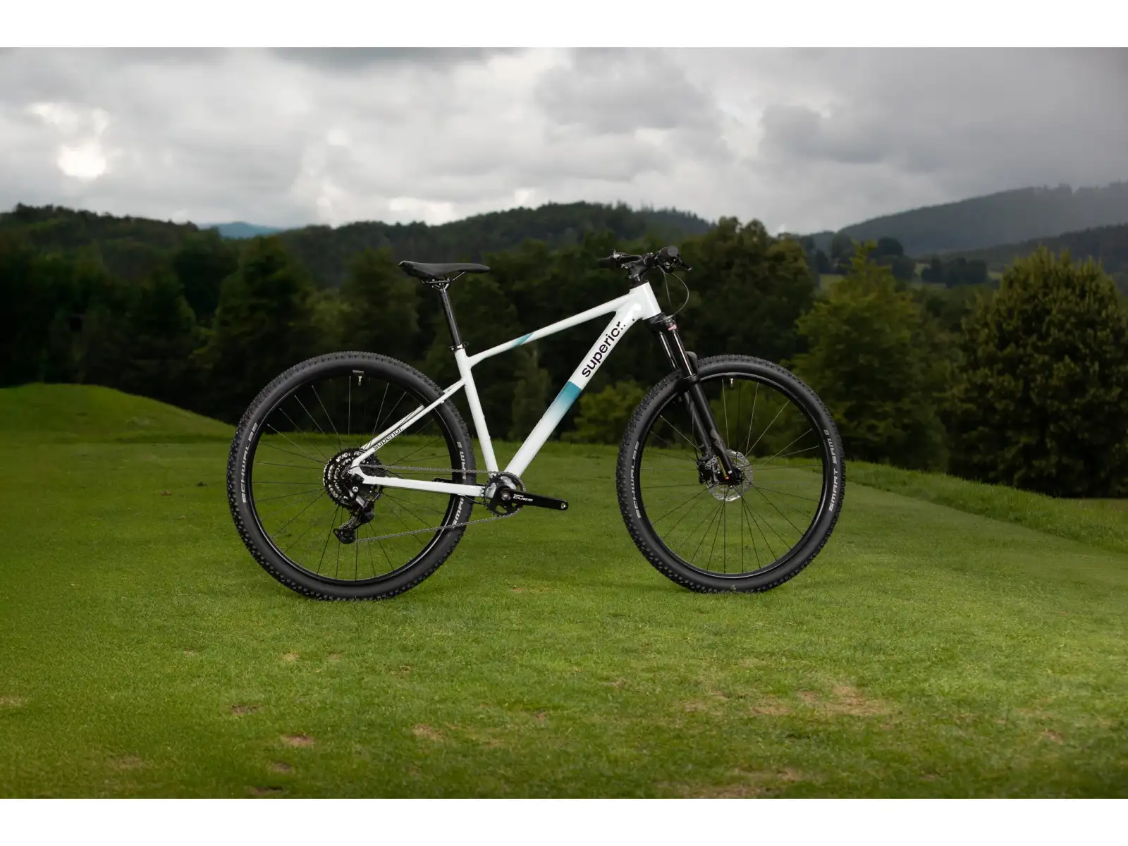 Superior XC 6.2 Mountainbike Gloss Grey/Petrol