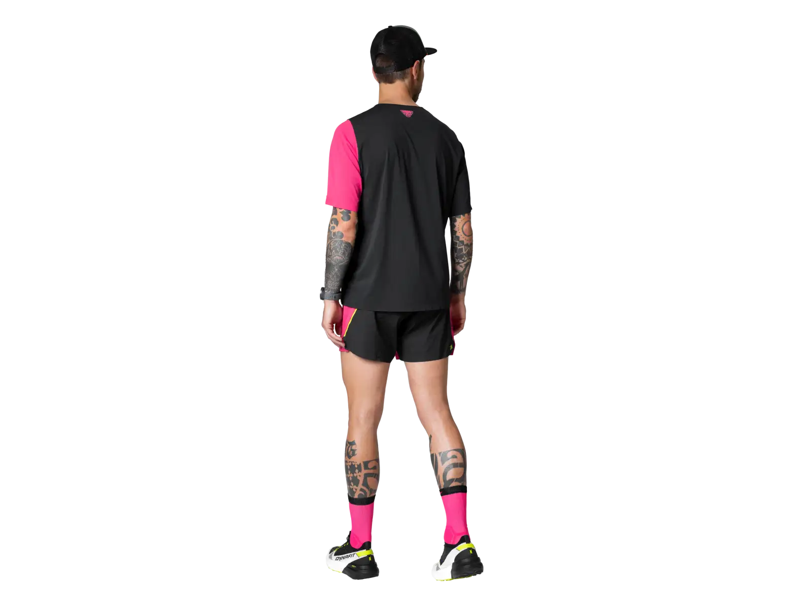 Dynafit DNA Herren Laufshirt Kurzarm Pink Glo