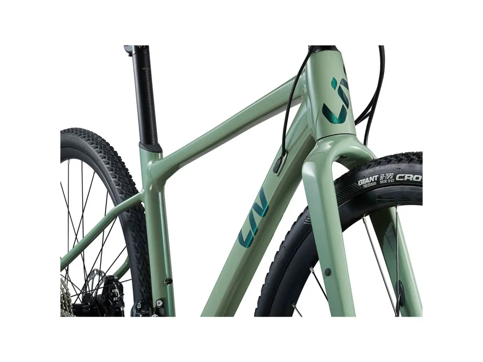 Liv Devote 2 Gravel Fahrrad Schiefergrün
